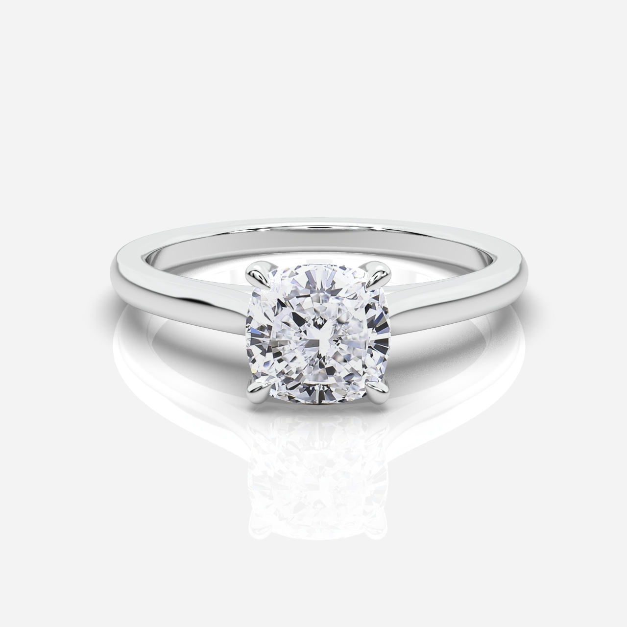 Ella Cathedral Solitaire Cushion